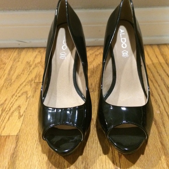 Aldo peeptoe heels - Picture 2 of 2