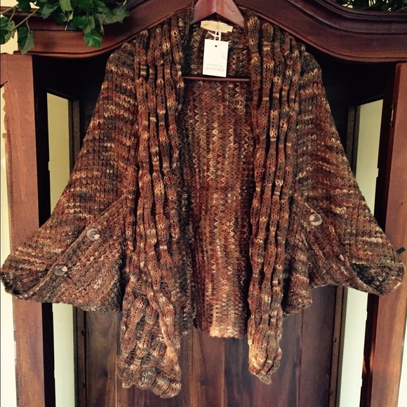 Multi colored marled cardigan. - Picture 1 of 2