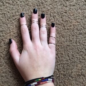 ⛔️SOLD⛔️ Stackable ring set