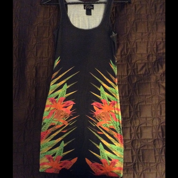 Torn by Ronny Kobo Sammy Fierce Jungle Dress XS - Picture 2 of 4
