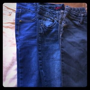 4 pair of girls sz 14 jeans/pants.