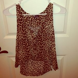 Cheetah Print Tank