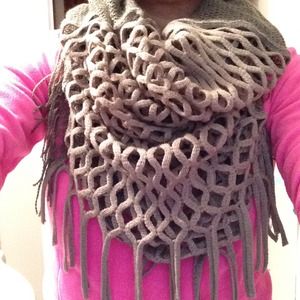 ⛄️❄️Soft grey infinity scarf❄️⛄️