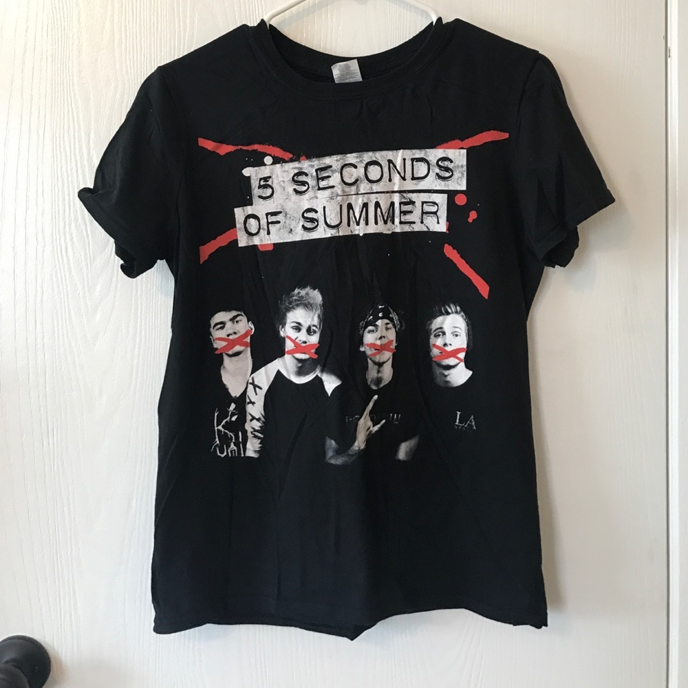 5 Seconds of Summer Concert T-Shirt
