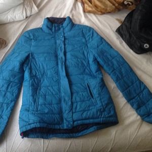 Blue womans coat