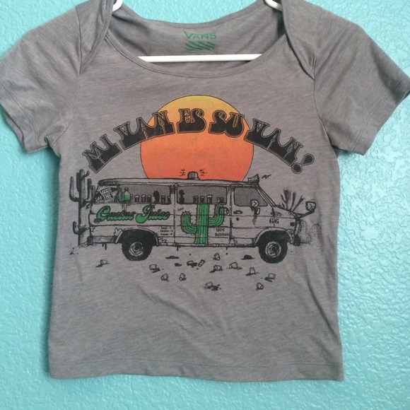 Vans cactus juice crop top