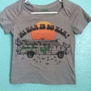 Vans cactus juice crop top