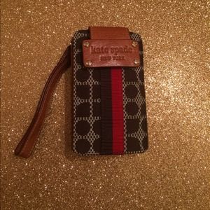 Authentic Kate Spade case, hold cash CC camera....