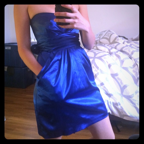 Stunning Teeze Me Blue Cocktail Dress! - Picture 1 of 4