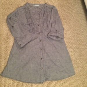 Chambray / Denim Button Up