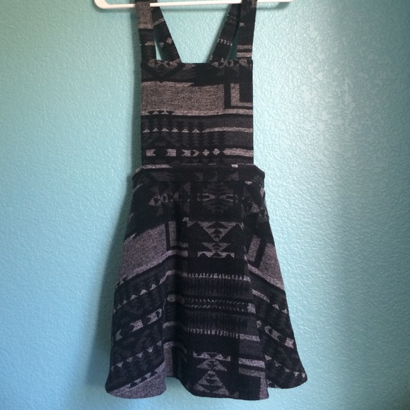 Aztec overall dress
