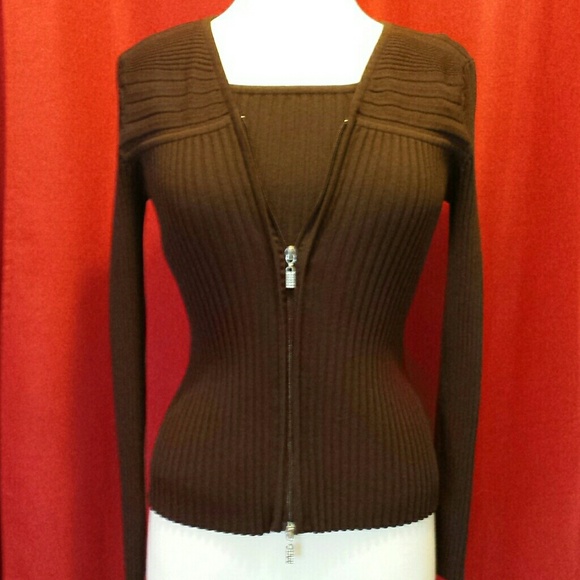 Brown sweater set