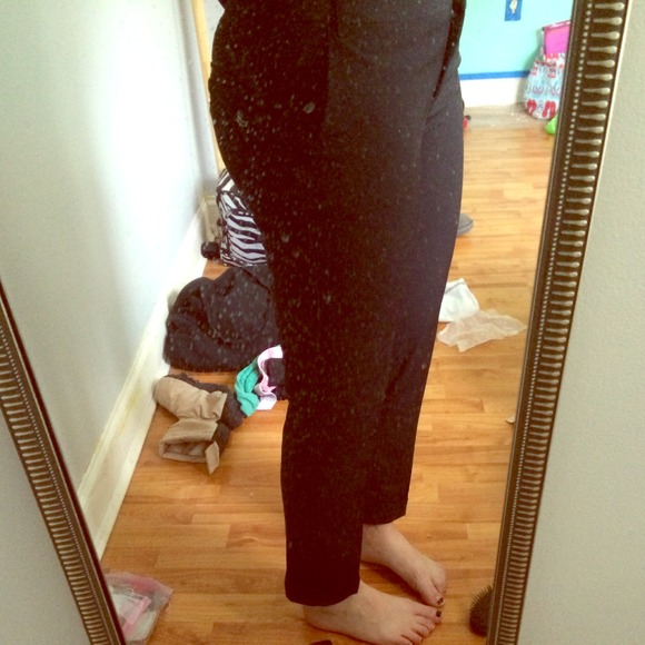 NWOT Express Editor black slacks, sz4, NEVER WORN