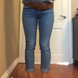 Rich and skinny boyfriend jeans