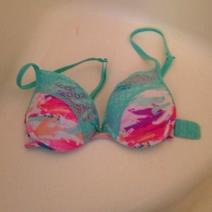 Cute design push up bra