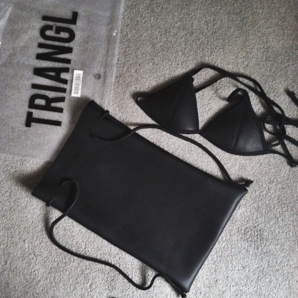 triangl swimwear Other - NY Noir triangl top