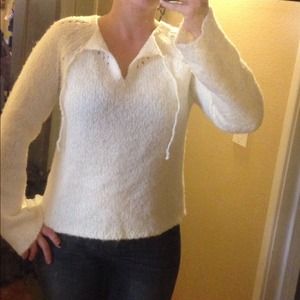 White EXPRESS sweater