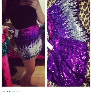 Sequin Skirt