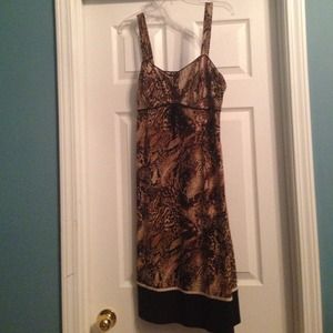 Animal Print Sundress