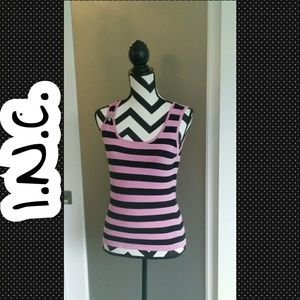 Striped Sweater Knit Tank