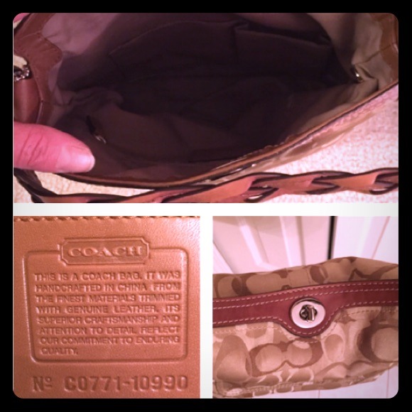 💯  authentic Coach purse