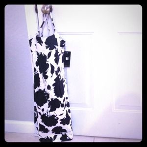 ING black and white pencil dress