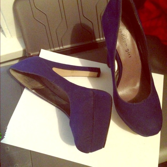 Royal blue Madden Girl heels