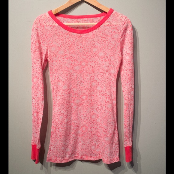Free People Sheer Long Sleeve Top