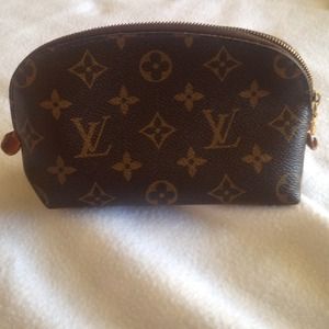 Authentic Louis Vuitton makeup pouch