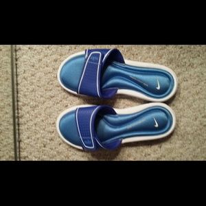 Nike scuffs - worn once & can't walk in them ..lol