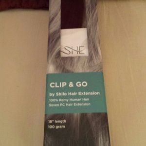 Hair extensions never used. **Reduction ***