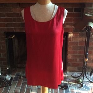 Ann Taylor red Top