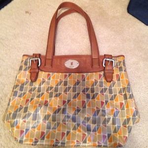 Medium size fossil purse