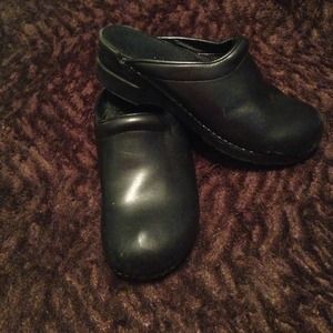 Black backless Dansko Shoes