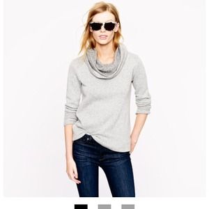 EUC J.Crew Funnelneck Hoodie
