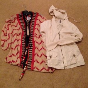 Bundle Soft Surroundings Caftan and XCVI hoodie