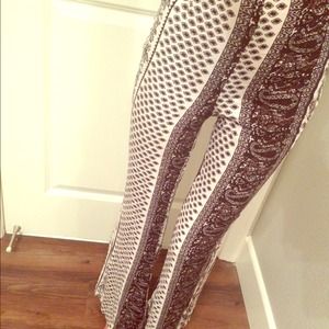 Printed gypsy pants