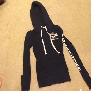 Hollister hooded shirt