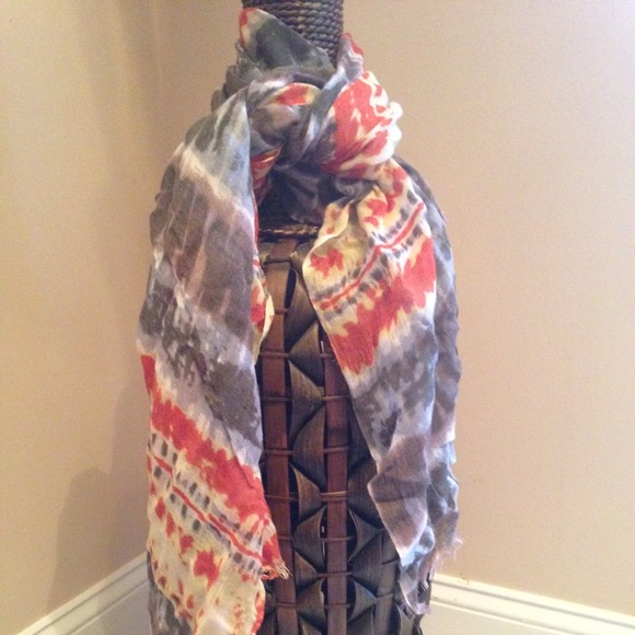Tye Dye look scarf