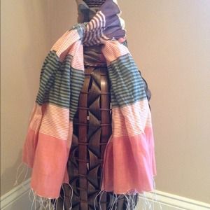 Striped scarf