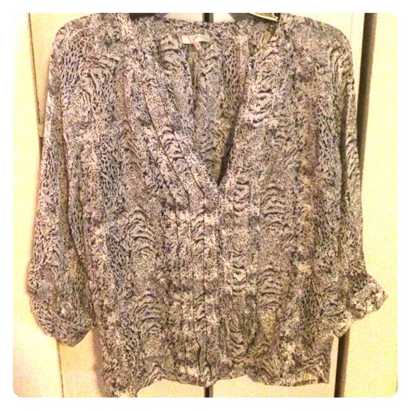 Joie silk blouse!