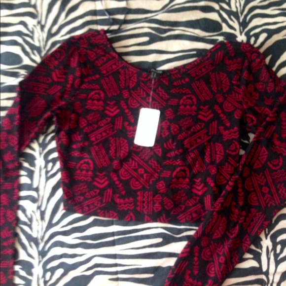 Knit crop top