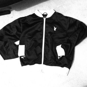 Playboy bunny varsity style jacket medium