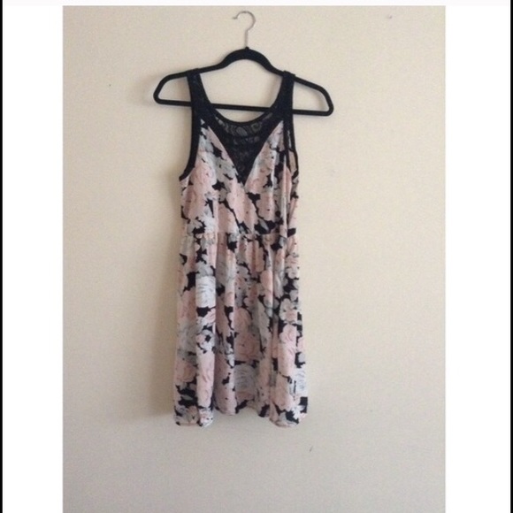 Mink Pink A Lace to Call Home Dress