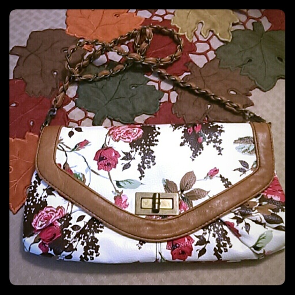 Floral side bag