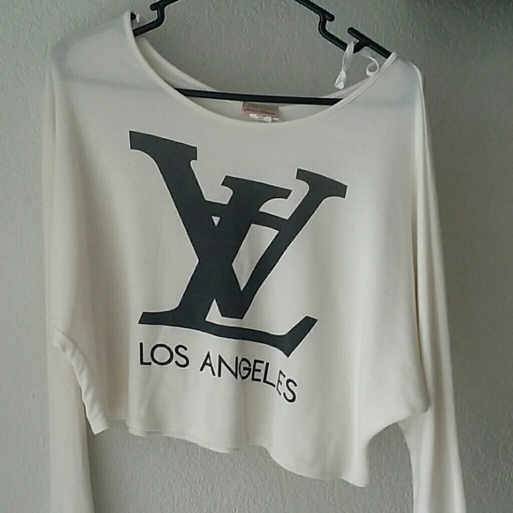 LA crop top