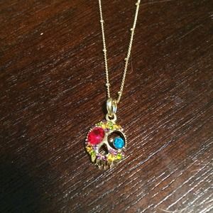 Brand new skull necklace
