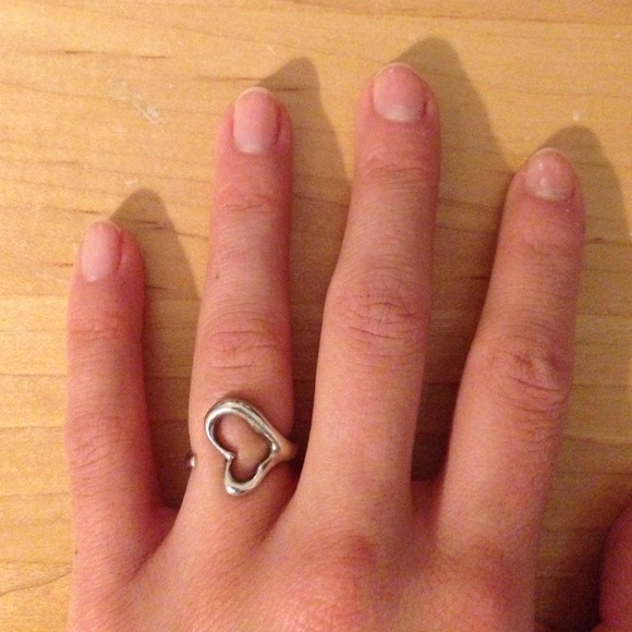 100% authentic Tiffany & Co. Heart ring