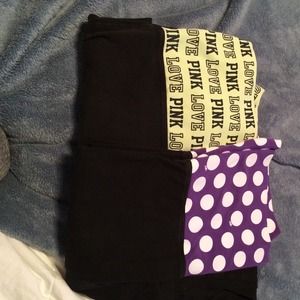 Two medium victoria secret yoga pants
