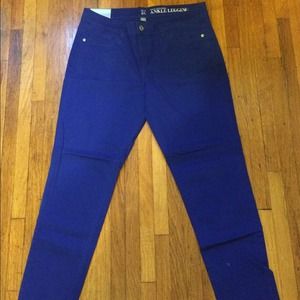 Blue Ankle Pants